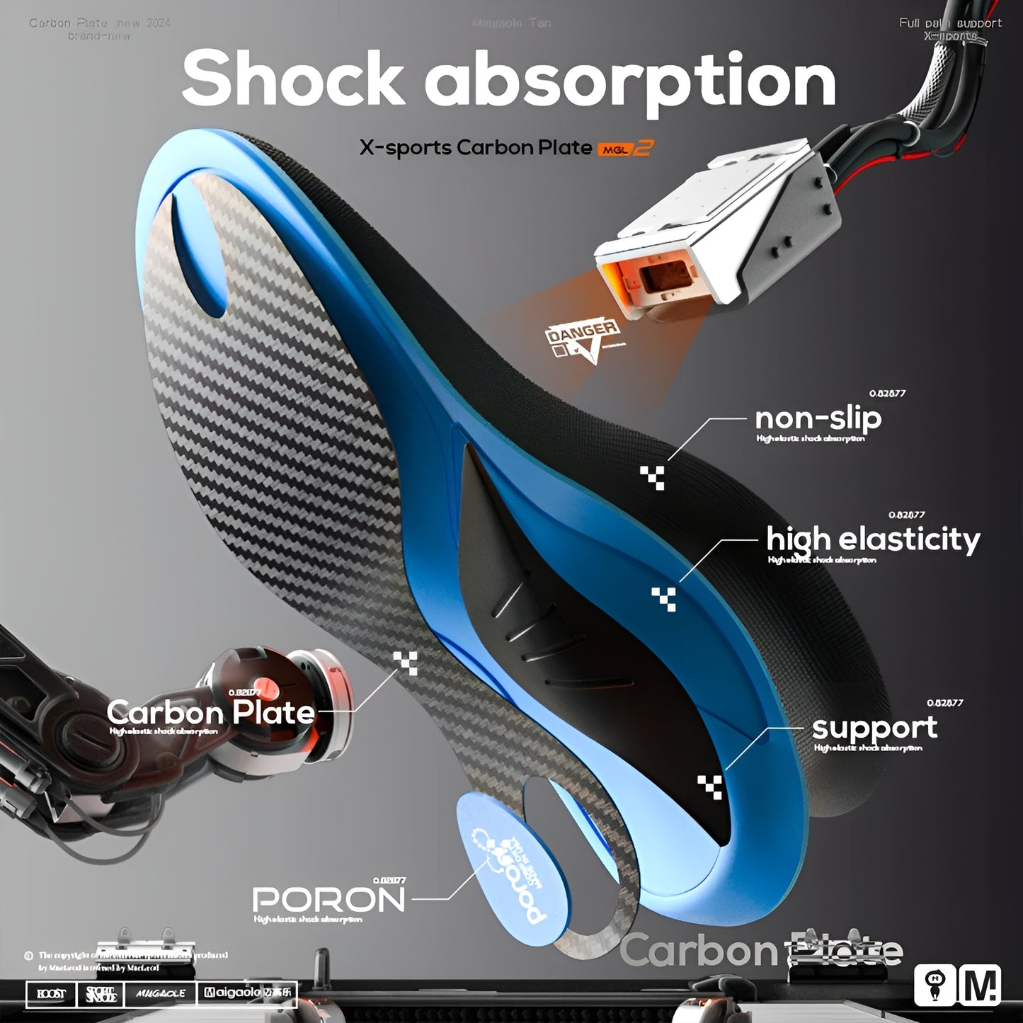 Carbon Board Insoles