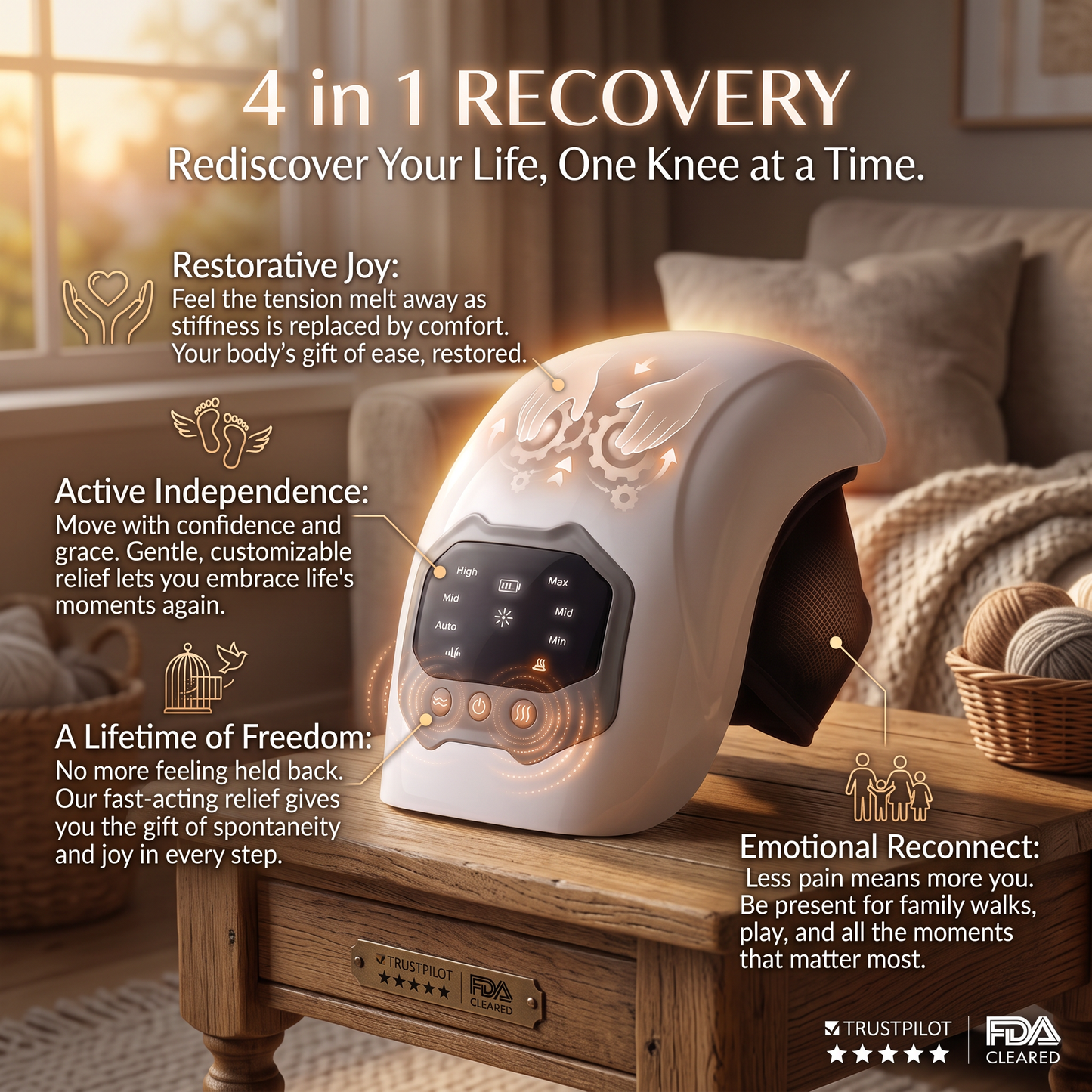 Voomoo Knee Recovery Massager